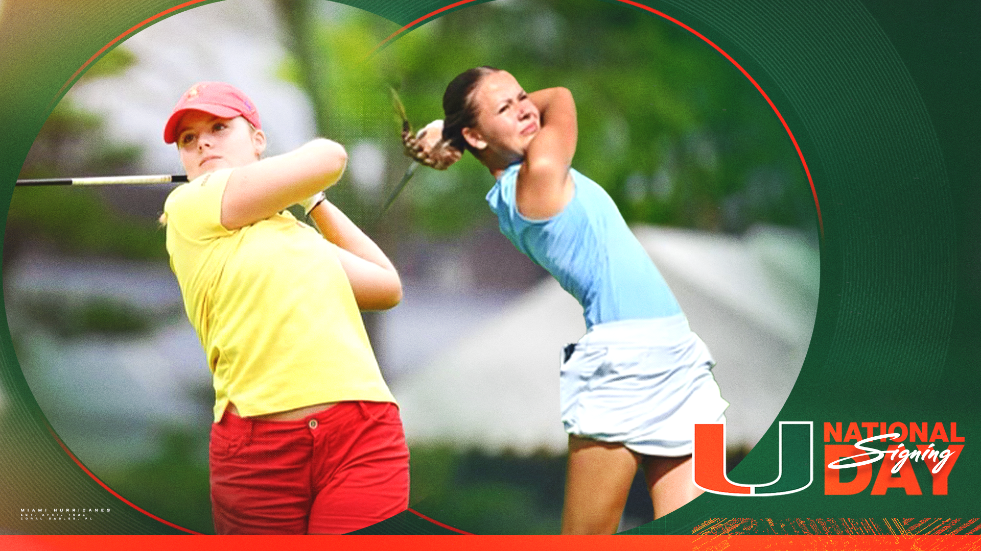 Golf Inks Amion Villarino and Hlinomazova to National Letters of Intent