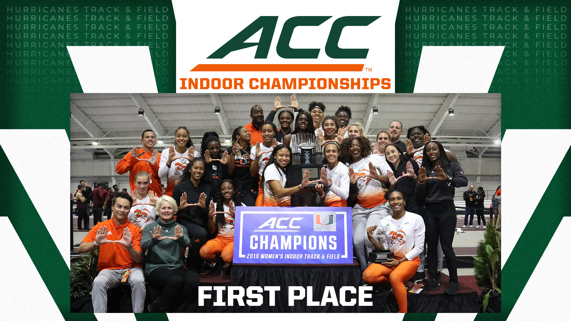 Miami Women Win ACC Indoor Championship