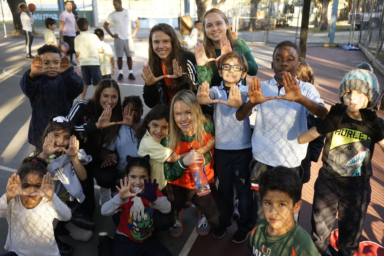 Canes Track and Field Spreads Some Holiday Cheer