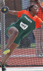 Monroe is Penn Relays Discus Champion