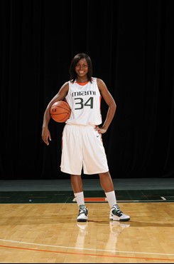 2010-11 Miami Hurricanes Women's Basketball Photo Day