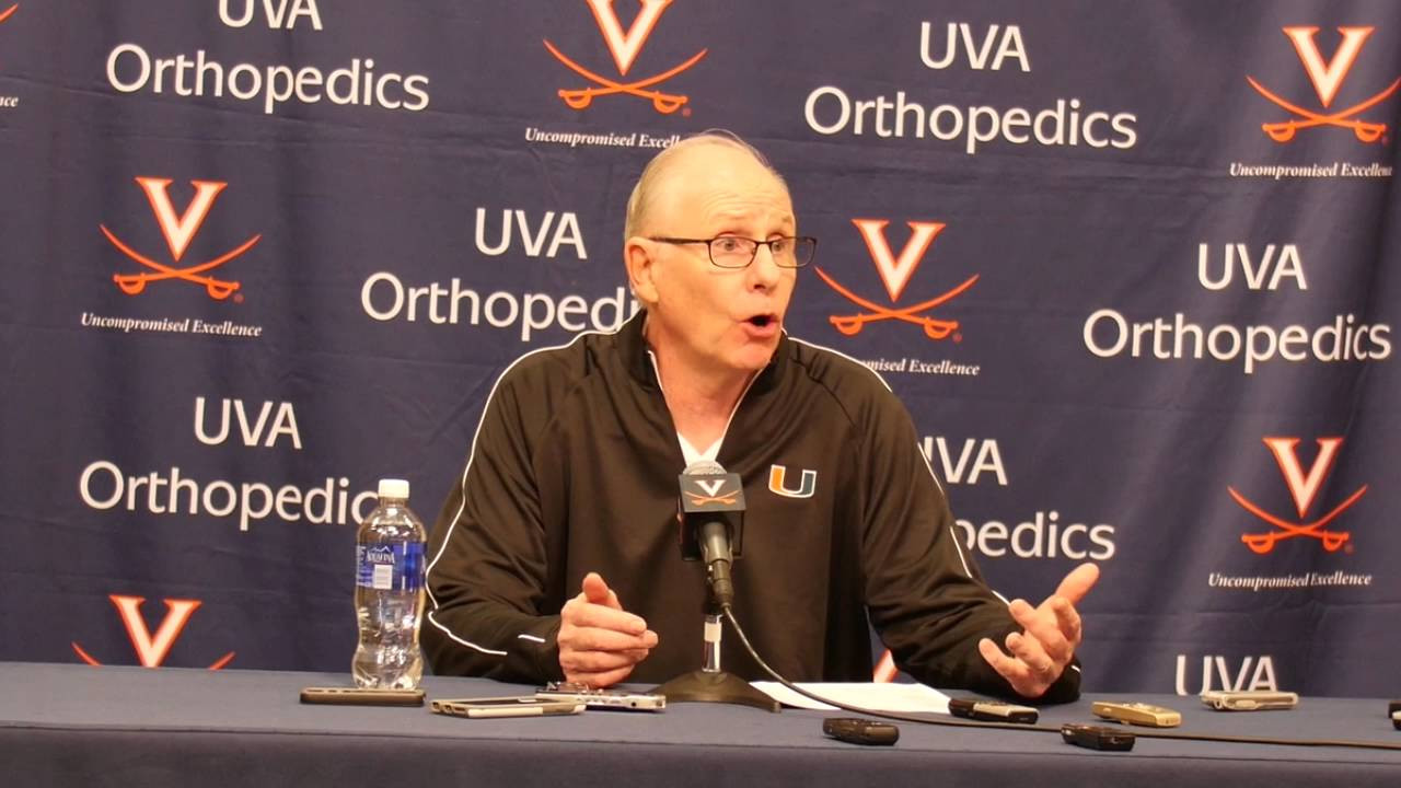Jim Larrañaga | Post Game Presser Virginia | 01.12.16