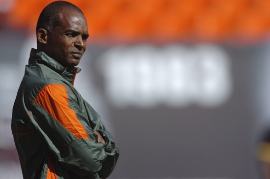 University of Miami Hurricane head coach Randy Shannon during a game against the Maryland Terrapins at at Sun Life Stadium on November 6, 2010. Photo...