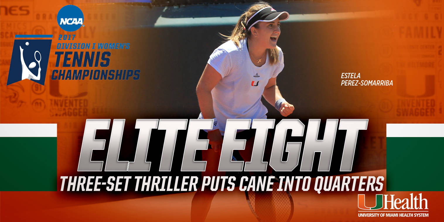 Perez-Somarriba Moves on to NCAA Elite Eight