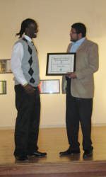 LaRon Byrd Honored by UM Africana Studies Program
