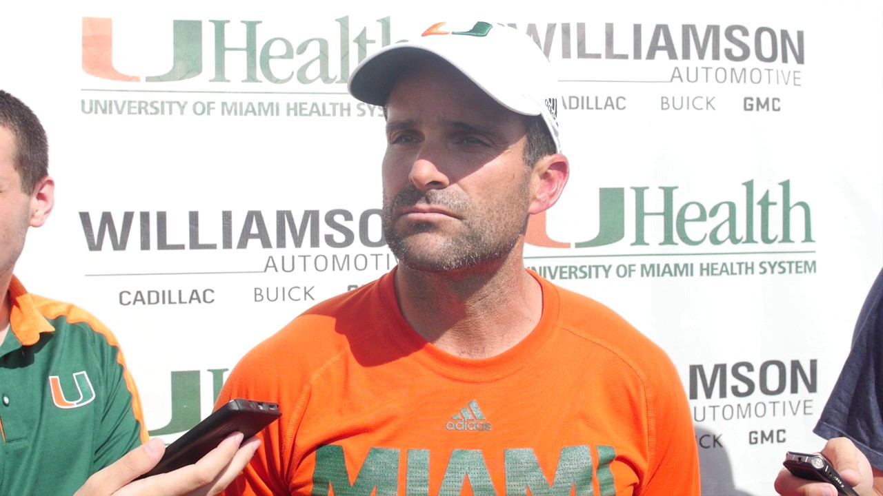 Manny Diaz | Post Pracitce | 11.2.16