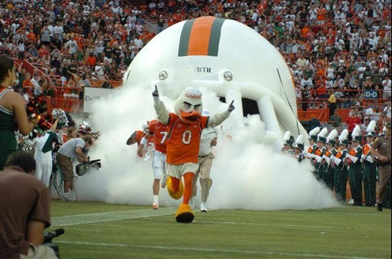 Sebastian leads the team out of the tunnel.