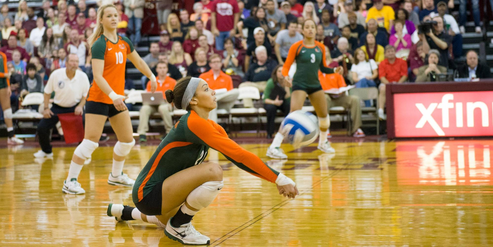 No. 23 Volleyball Falls Short at No. 12 FSU