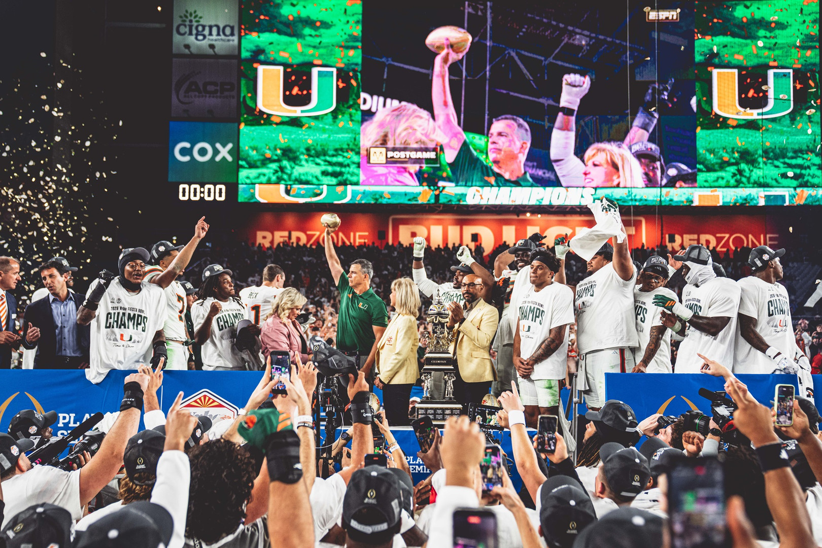 Miami Football Team to be Recognized at Men’s Basketball Game on Feb. 10