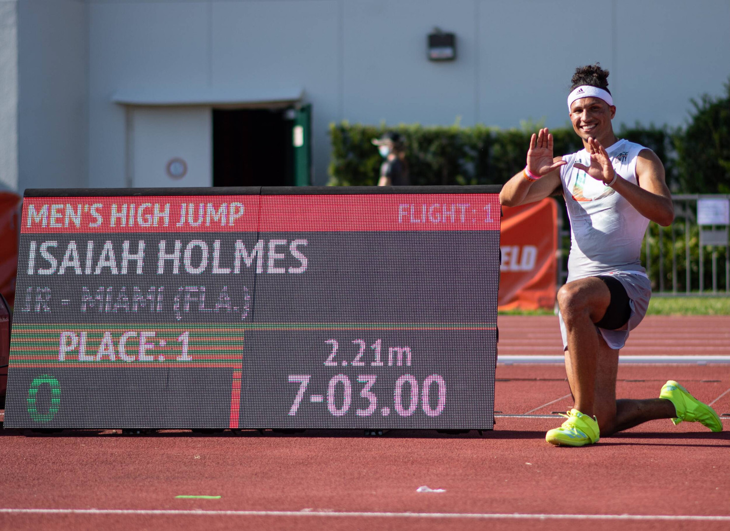 Holmes Breaks 24-Year Program Record