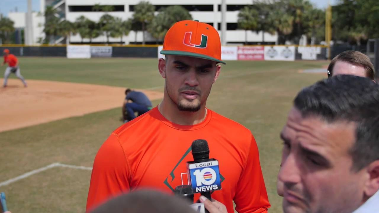 Canes Baseball | Willie Abreu | Media Day