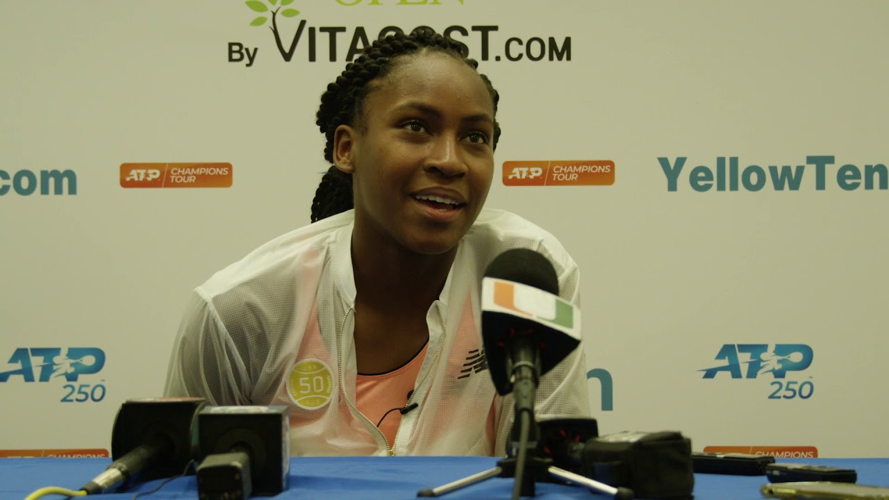 Coco Gauff | Post Match Presser vs. Estela Perez-Somarriba | 2.15.20