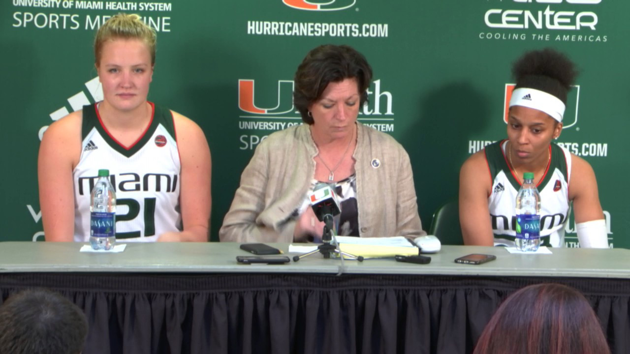 Women's Basketball | Post Game Press Conference | 1.11.17