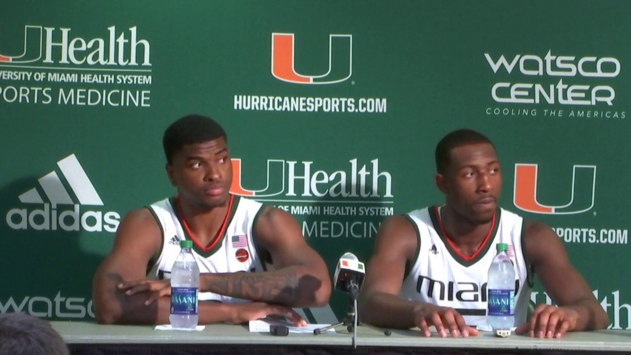 Anthony Lawrence Jr., Davon Reed and Jim Larrañaga | FAU Post Game Presser | 12.16.16