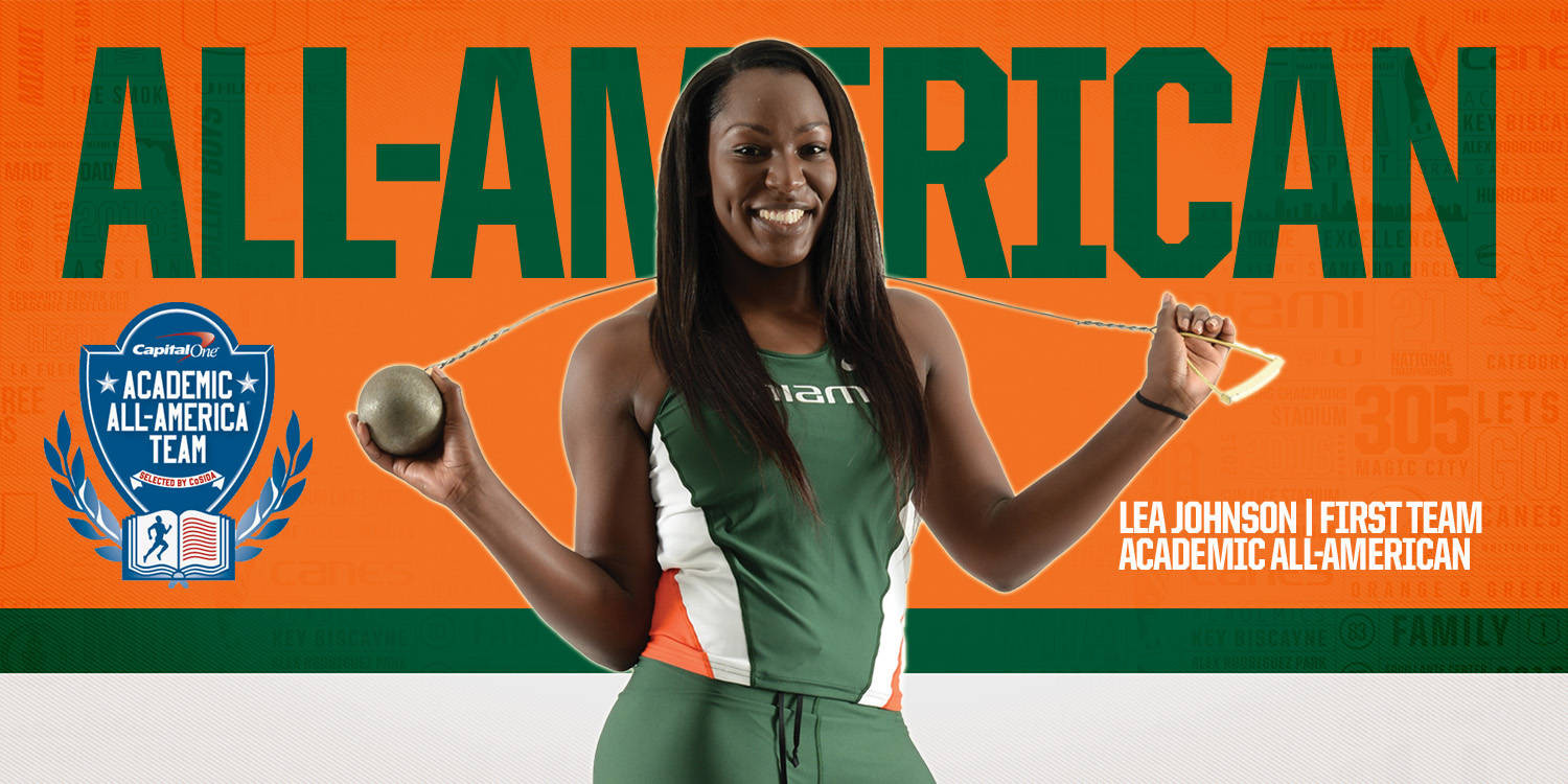 Lea Johnson Named Academic All-American