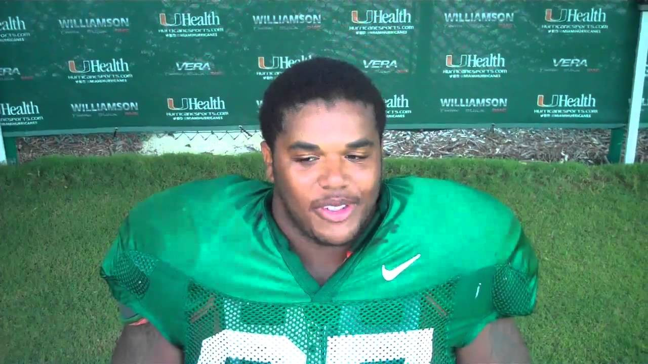 Corey King #CanesCamp - Aug. 8 2013