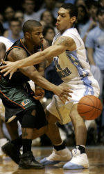 Hurricanes Fall To No. 3 Tar Heels