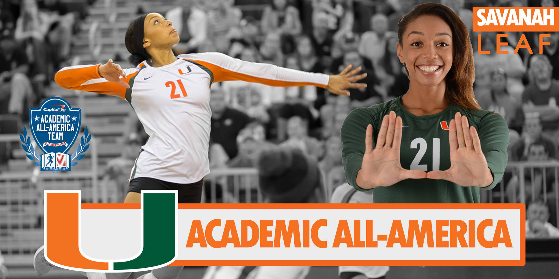 Savanah Leaf Named Academic All-American