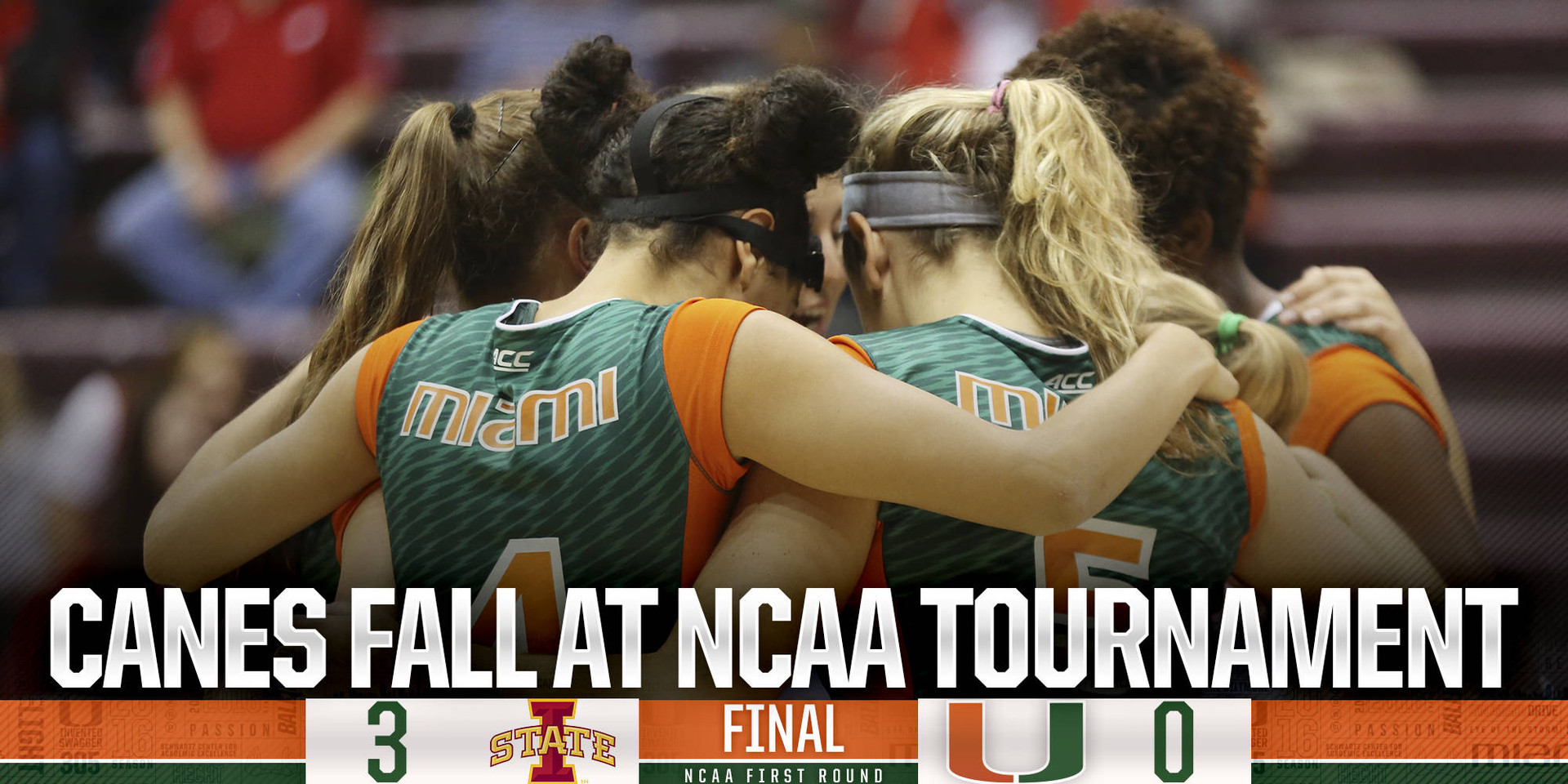 Canes Fall to Iowa State in NCAA Tournament