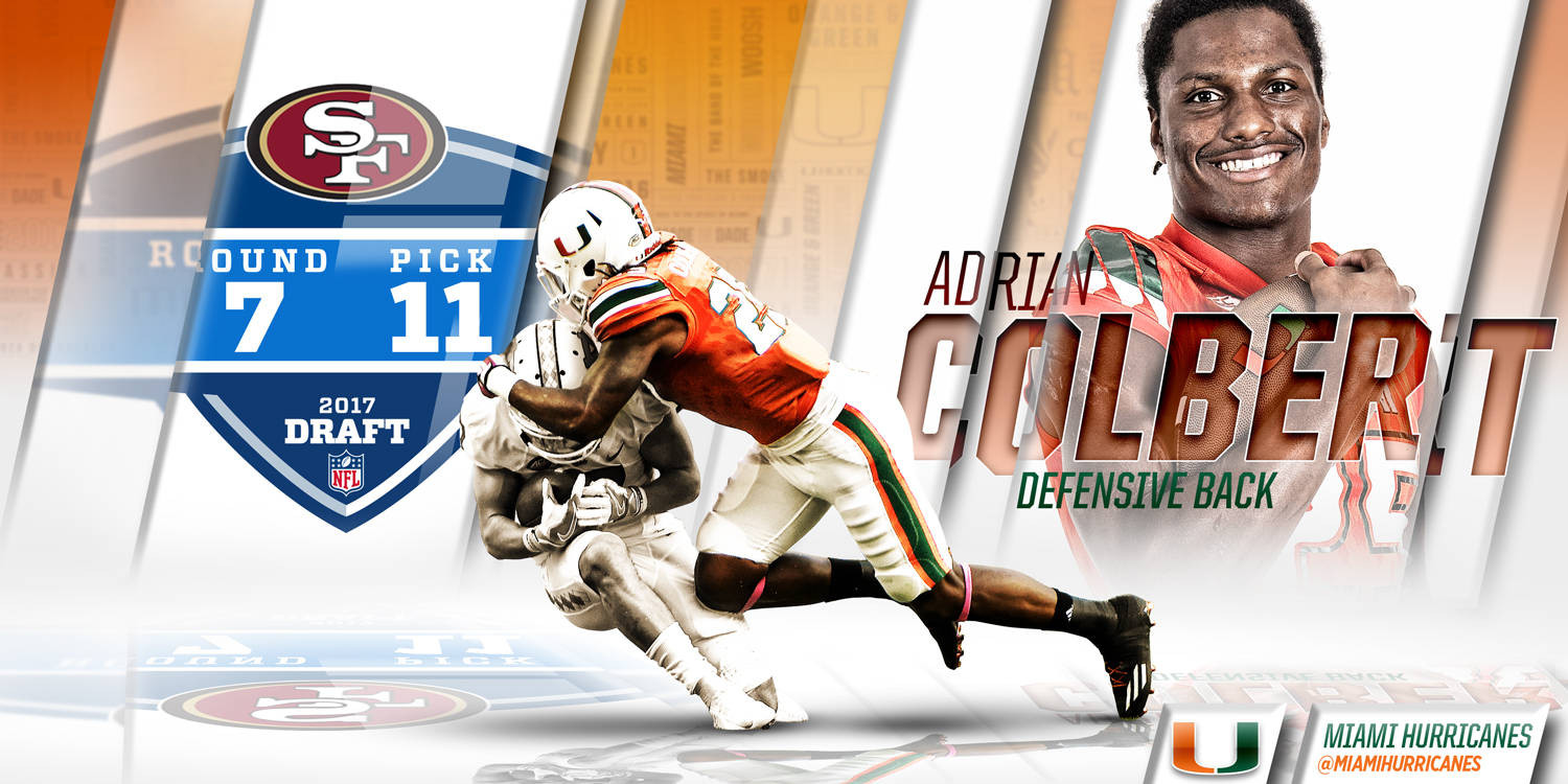 Colbert Selected in Seventh Round of 2017 NFL Draft