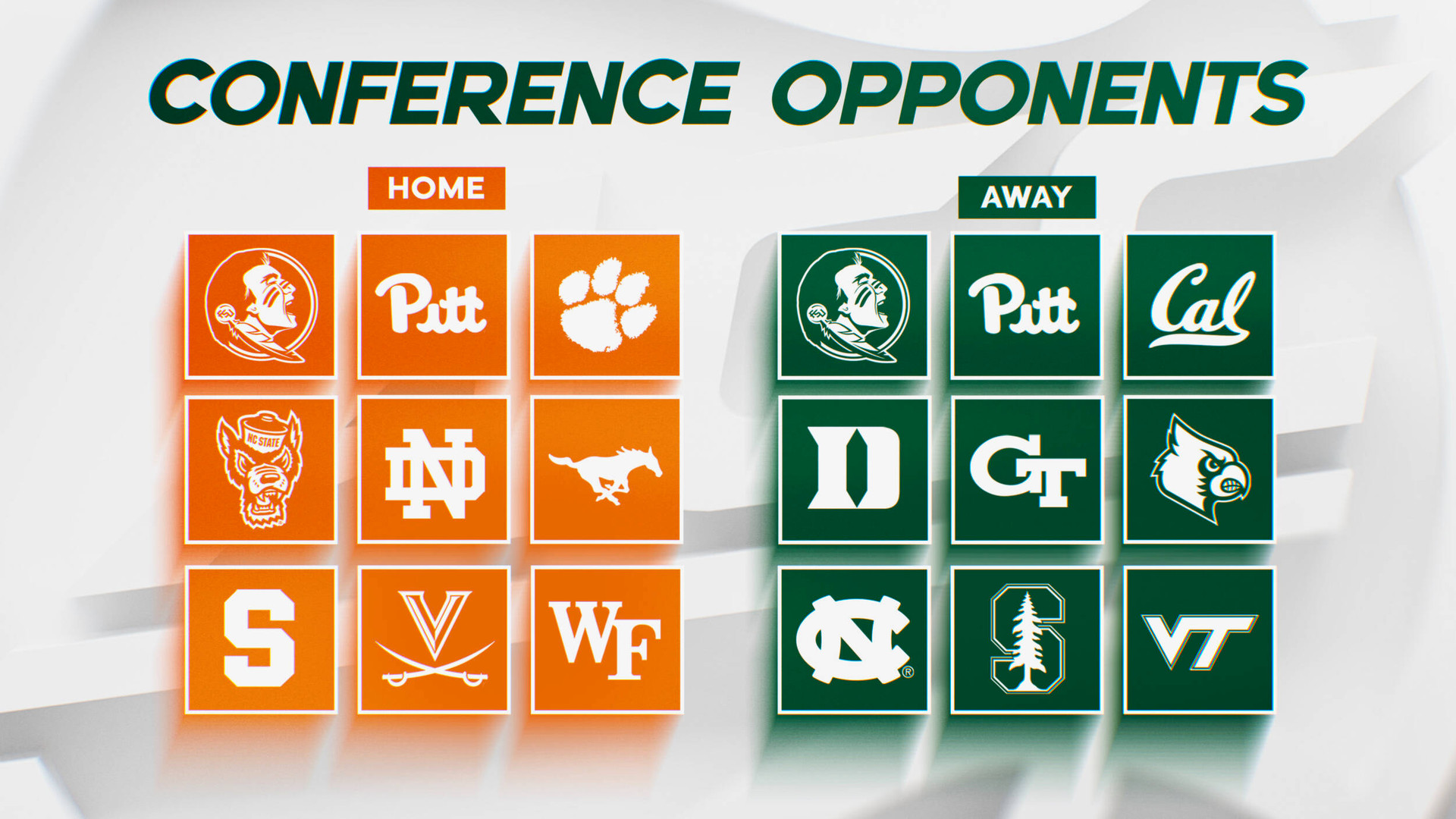 Hurricanes Learn ACC Home/Away Opponents for 2026-27 Season