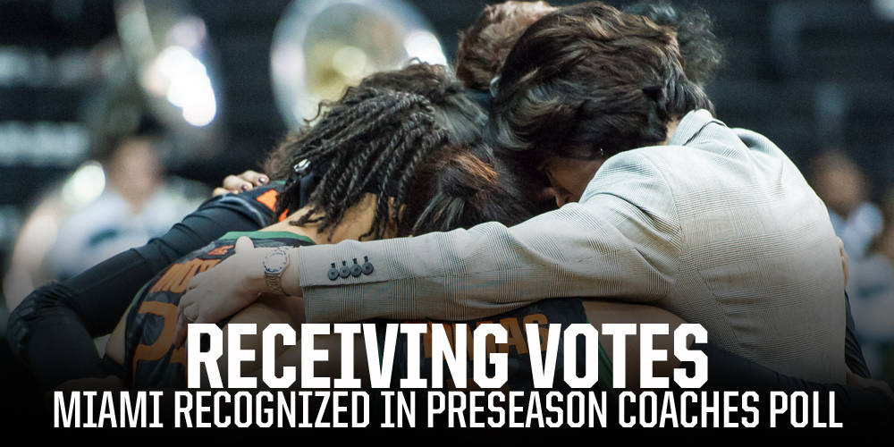 @CanesWBB Receives Votes in Coaches Poll
