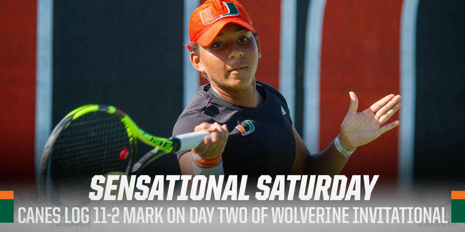 @CanesWTennis Goes 11-2 on Second Day in Michigan