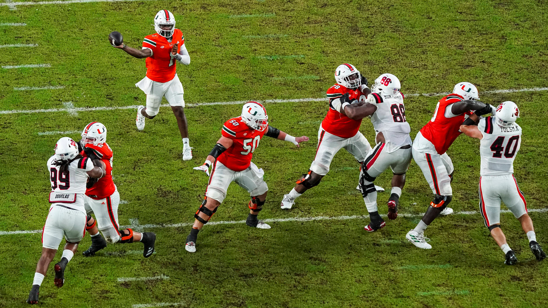 Offensive Line Named to Joe Moore Honor Roll