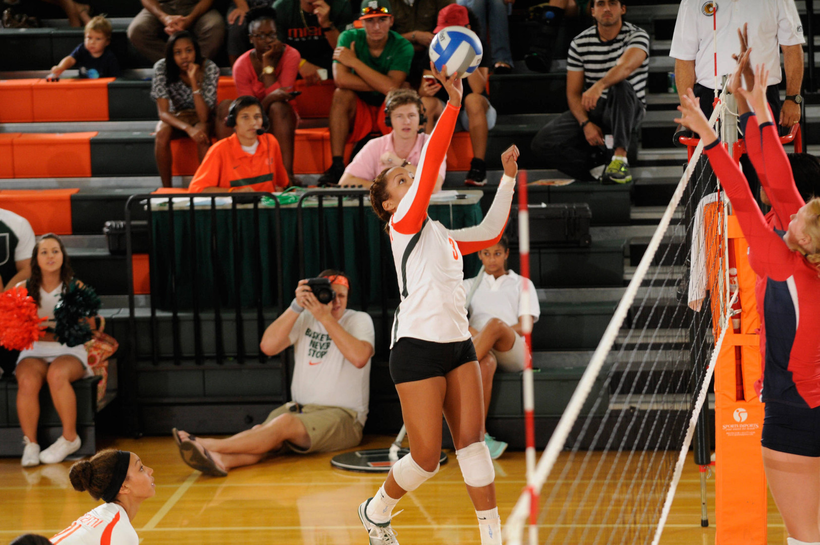 No. 24 Volleyball Rolls Past Virginia Tech