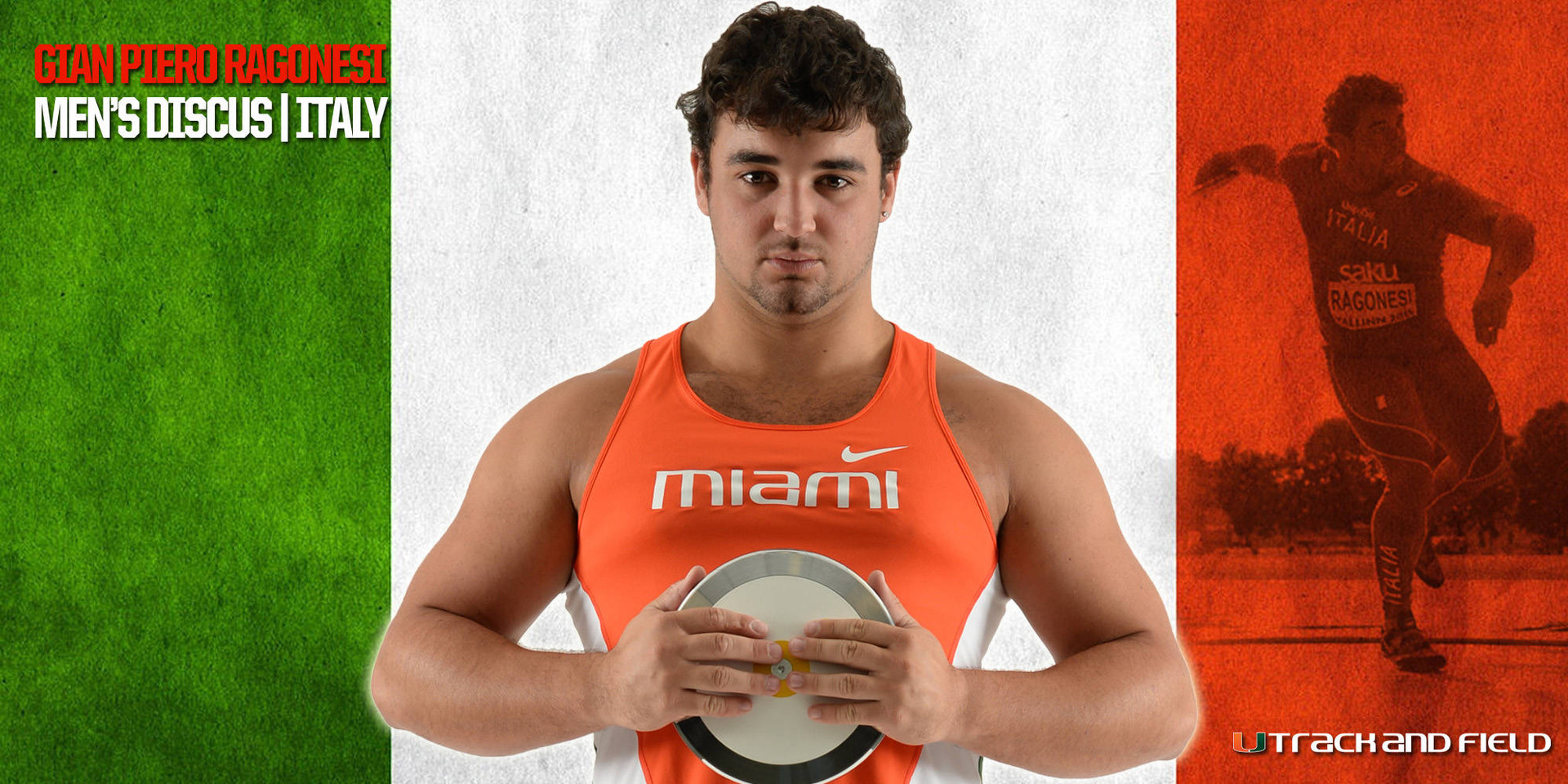 Ragonesi Reps @MiamiTrack, Italy at Euro U23s