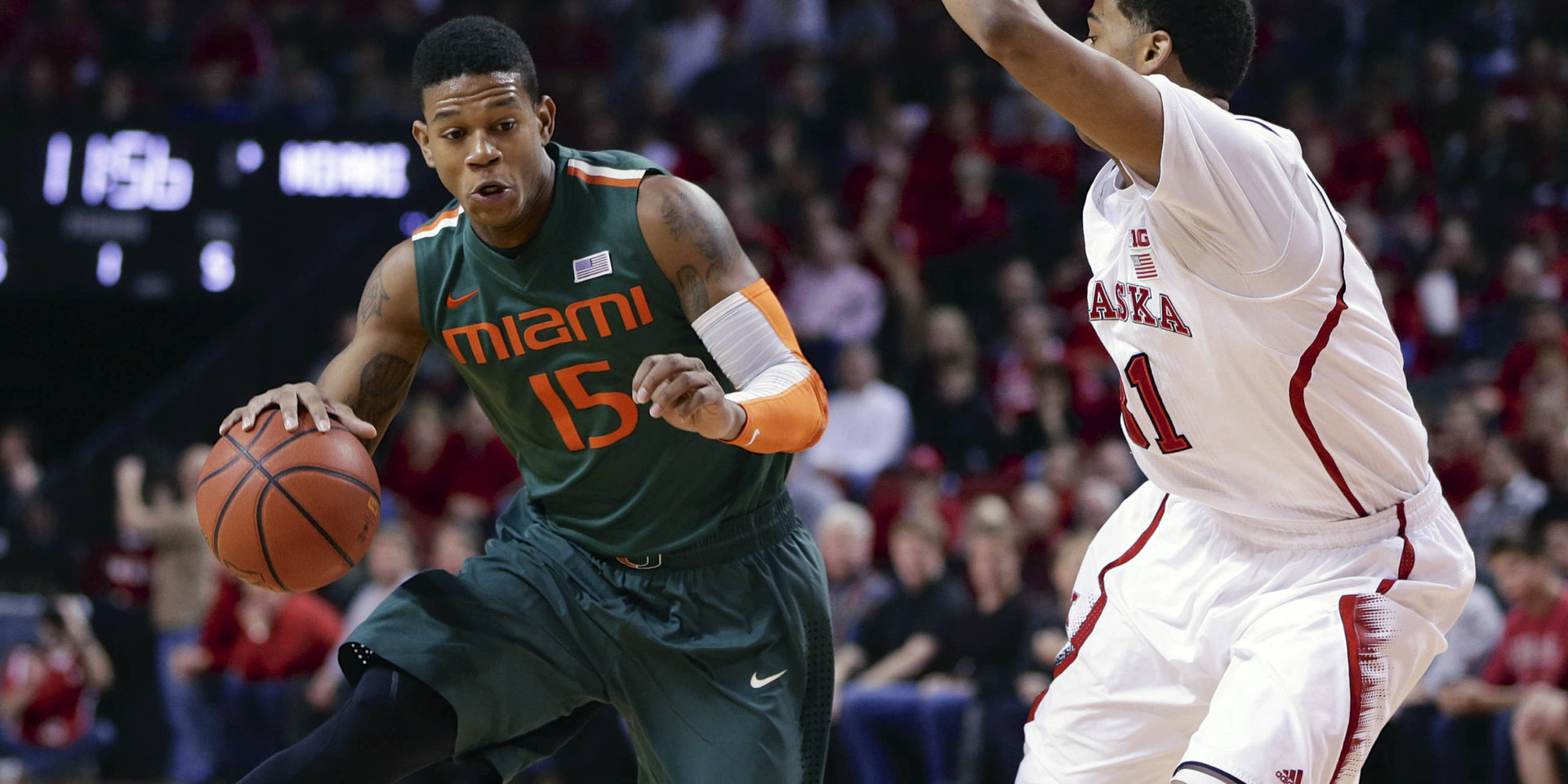 Brown Scores 25 In 60-49 Loss At Nebraska