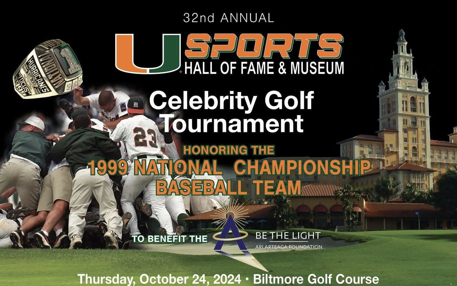 UM Sports Hall of Fame & Museum to Host 32nd Annual Golf Tournament