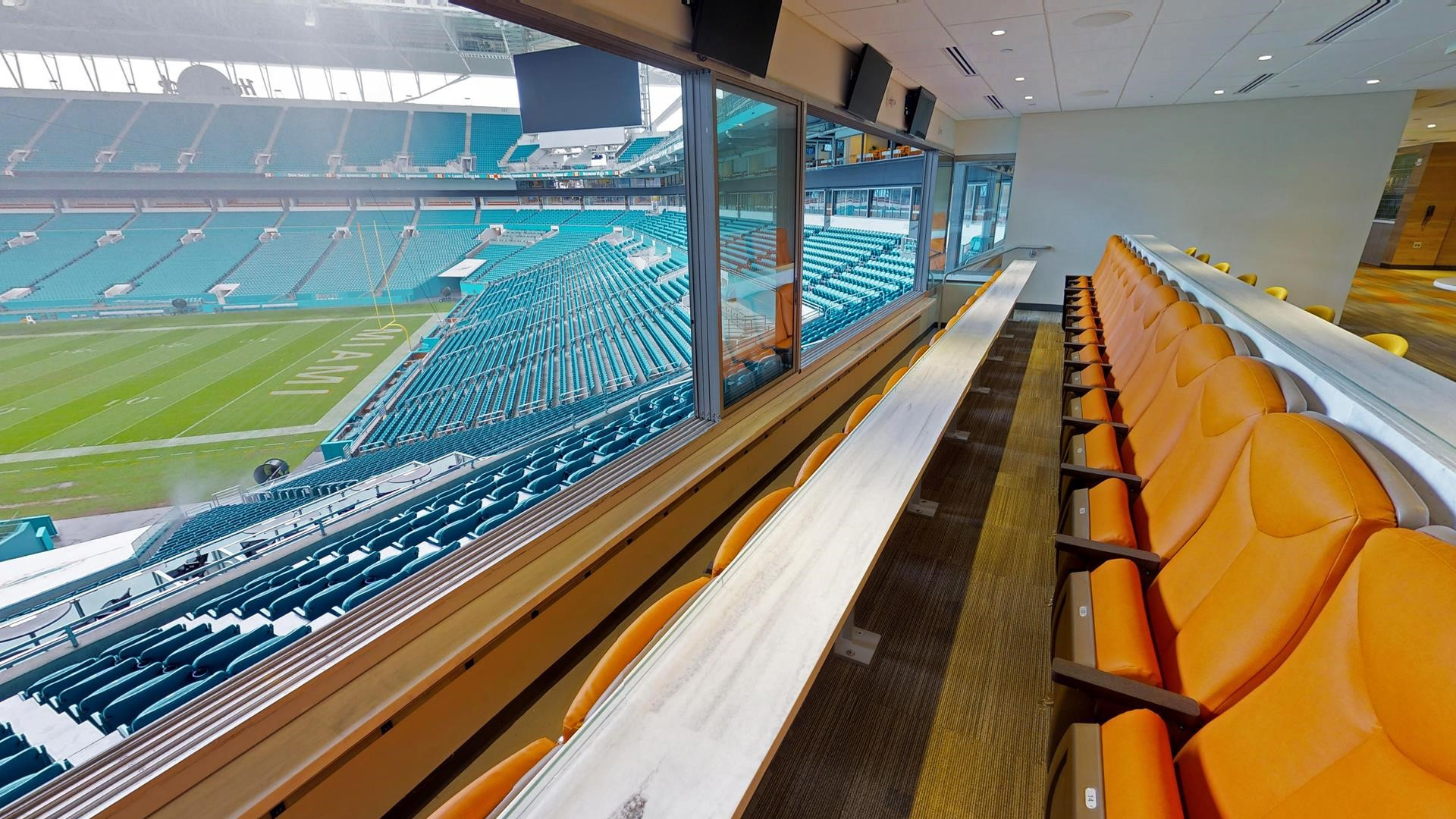 Hurricanes Premium Seating 3D Space