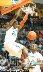 Miami Hosts Boston College in ACC Home Opener